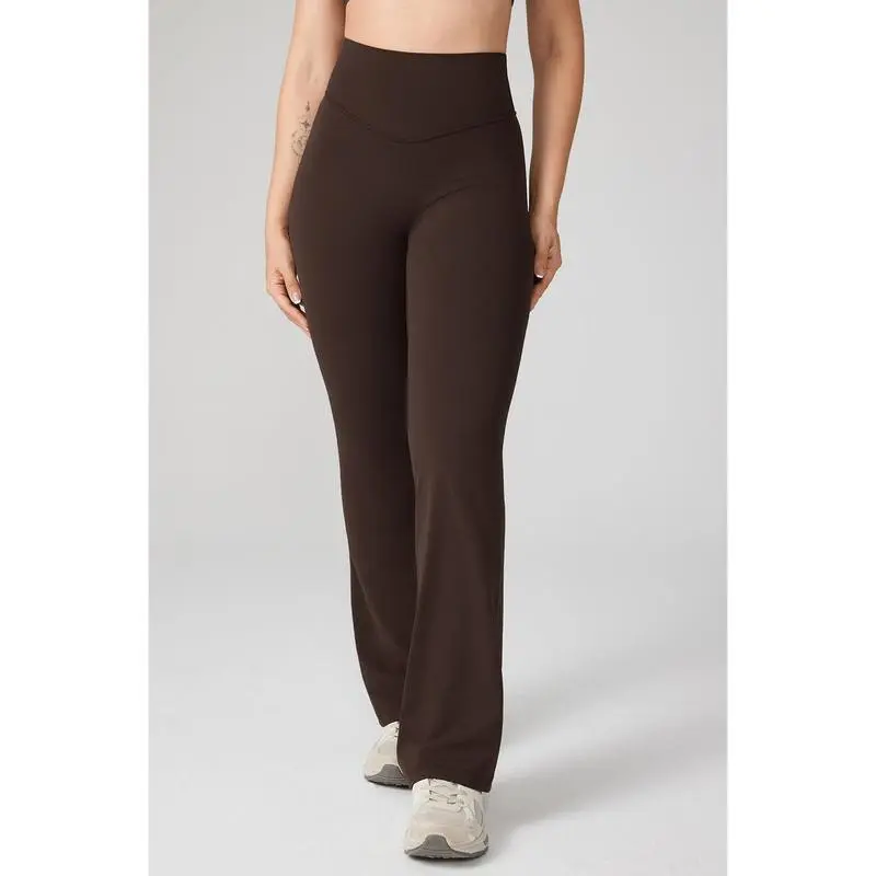 No Front Seam Flare Leggings