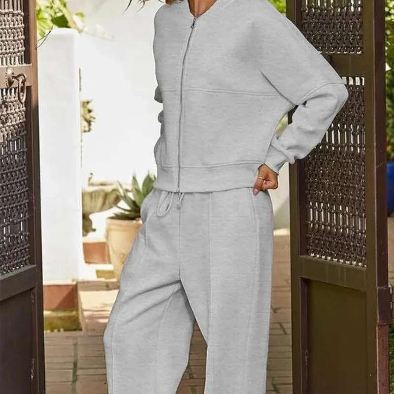 Women's Fall 2 Piece Sweatsuits Set Long
