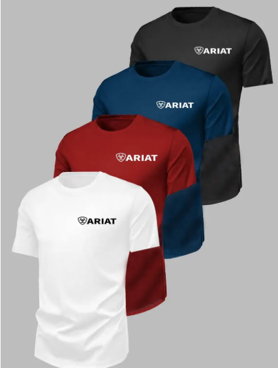 Men's Classic Crewneck Cotton T-Shirt – Breathable Comfort, Endless Style