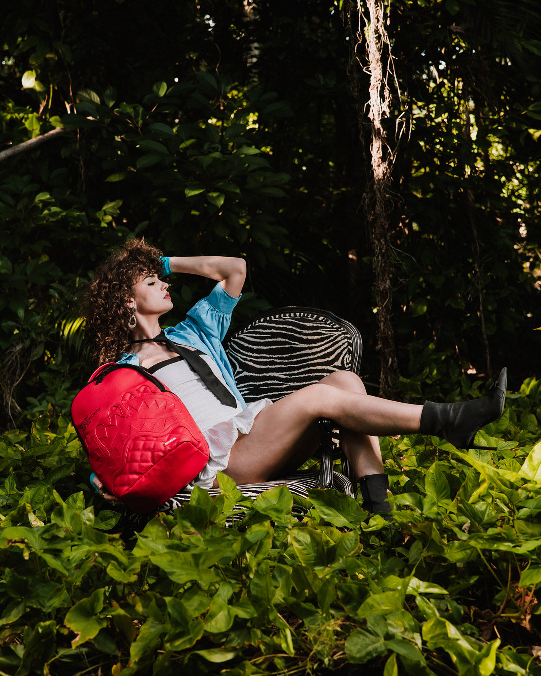 SHARK CENTRAL EMBOSSED DRIP DLXSV BACKPACK