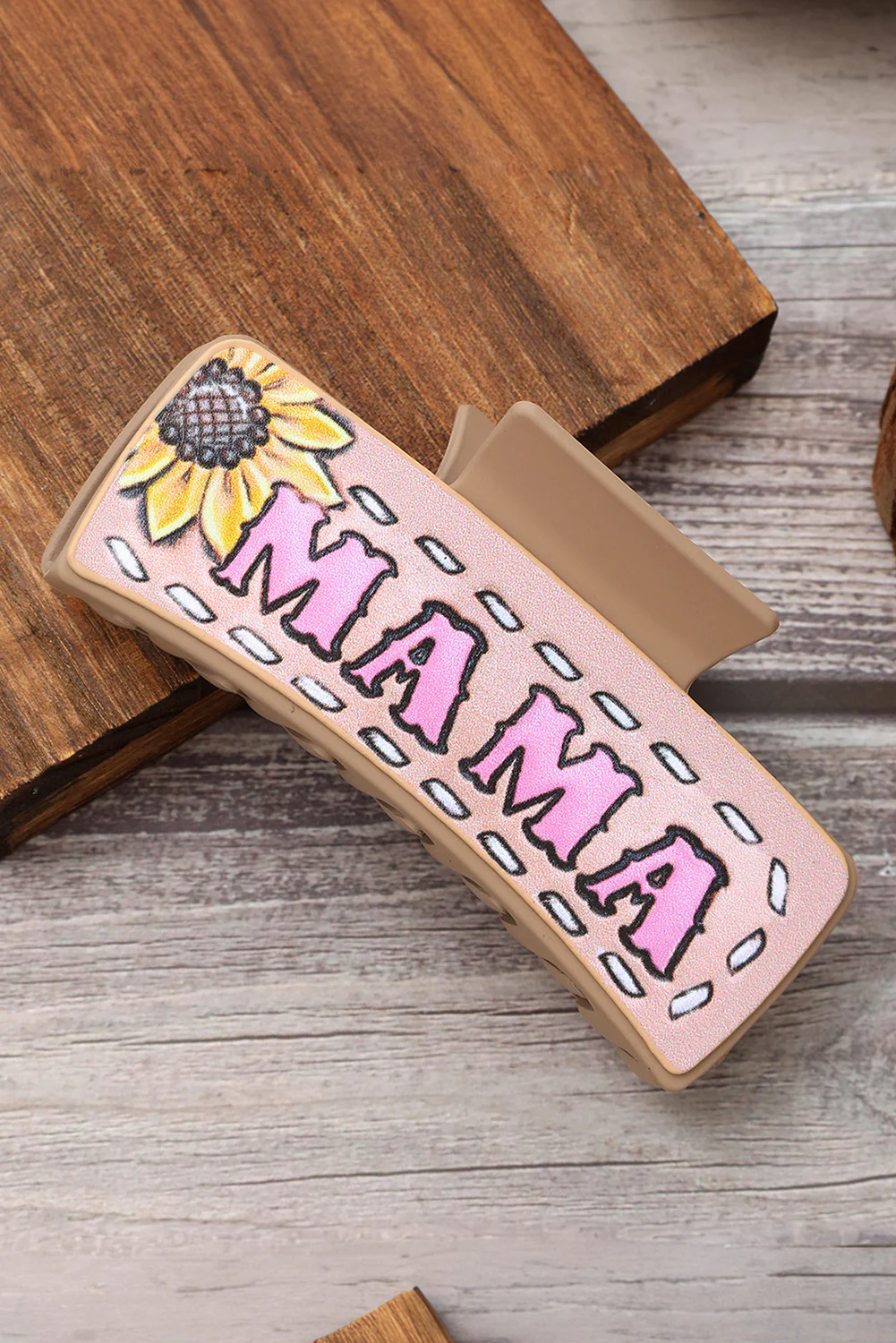 Gold Tiny Mama Script Necklace