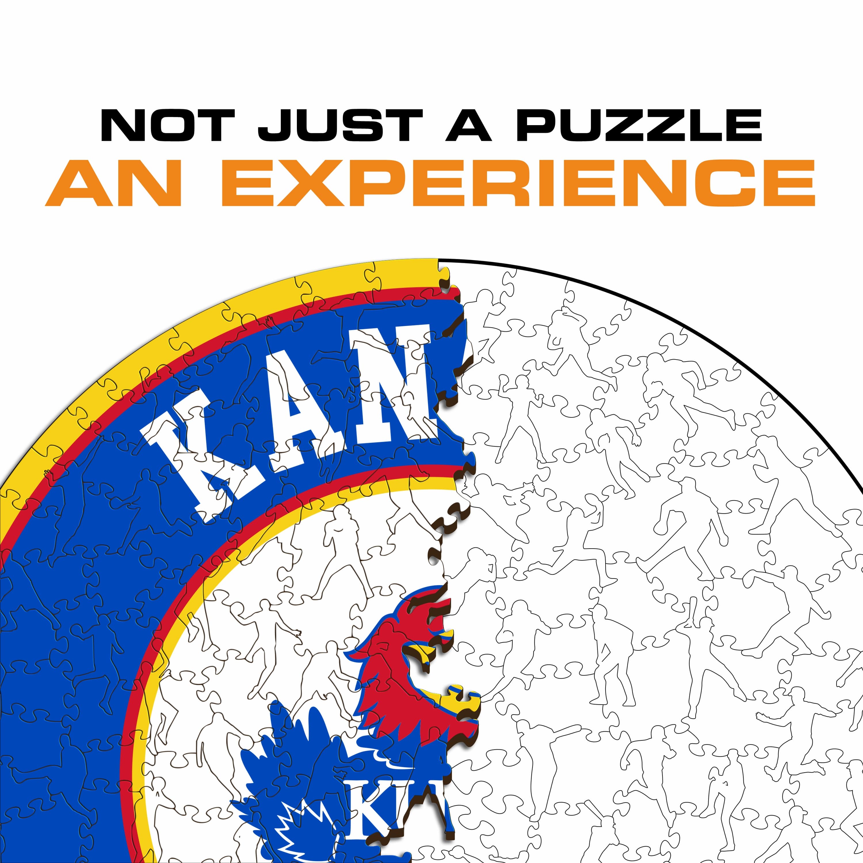 University of Kansas - Wooden Puzzle