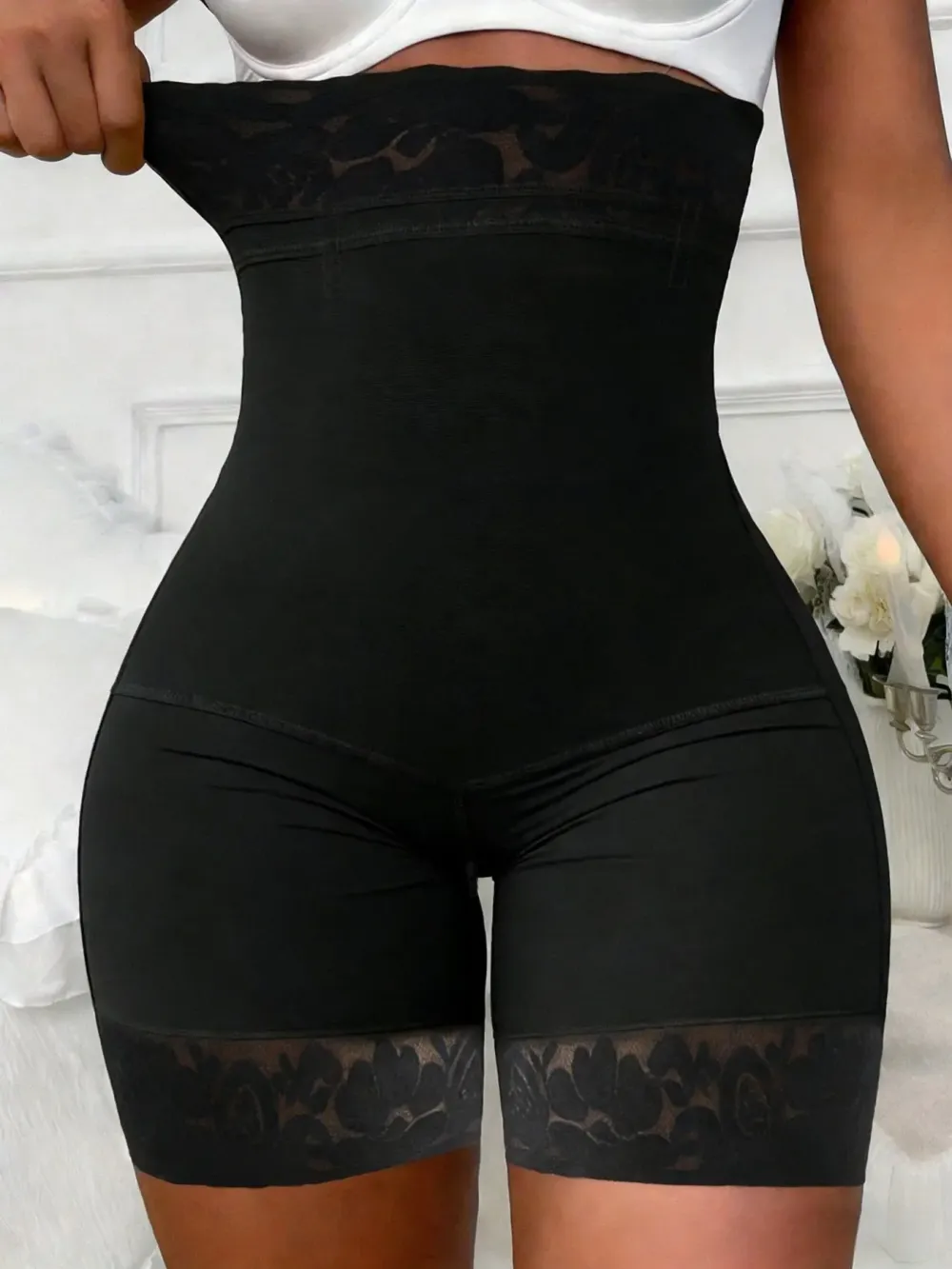 High-Waisted Shaping Shorts (Fajas) — Firm Control Shaper Shorts