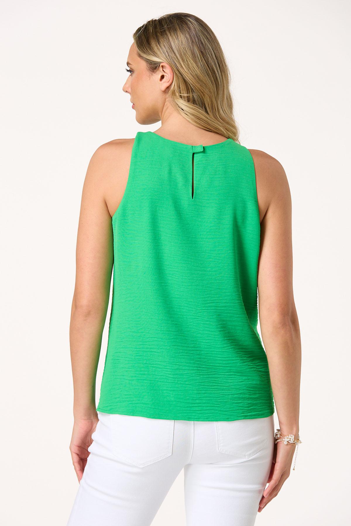 Green Crossover Tank