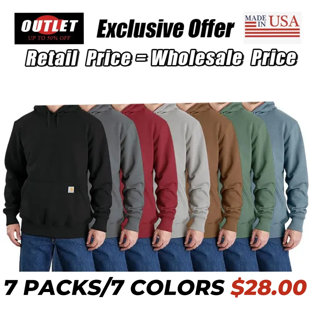 🔥Last Day Promotion!🔥 Men's Rain Defender Loose Fit Heavyweight Sweatshirt
