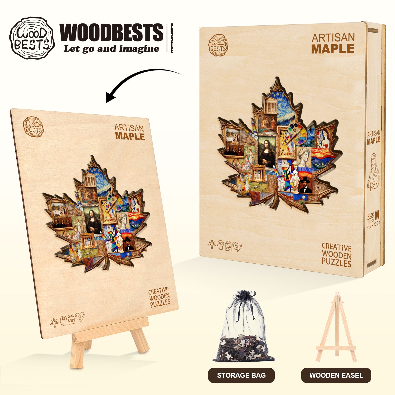 Artisan Maple Wooden Jigsaw Puzzle