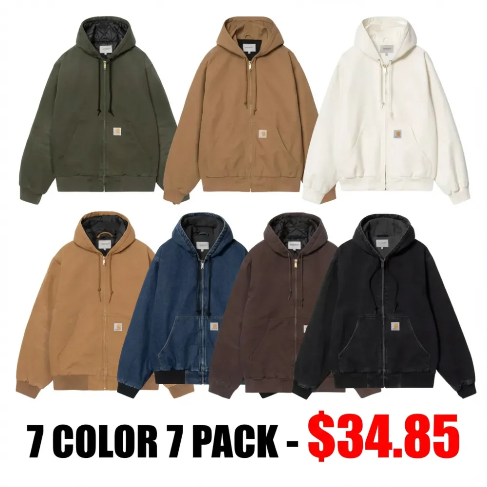 🔥Last Day Promotion!🔥CHT J130 Men's Loose Fit Washed Duck Insulated Active Jacket