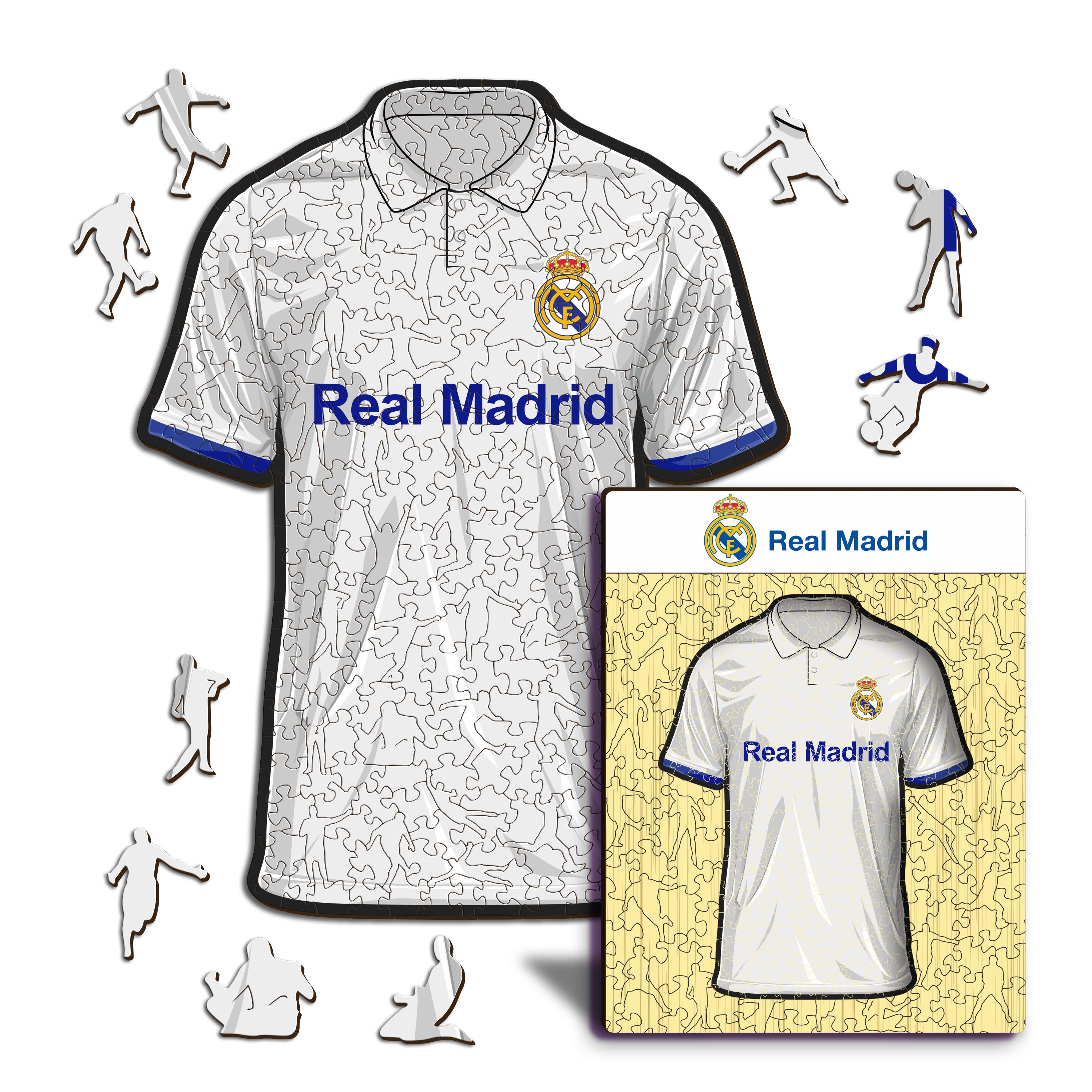 Real Madrid CF® Jersey - Wooden Puzzle