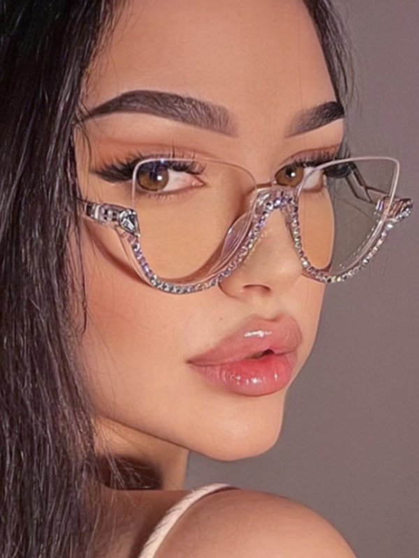 Geometric Sun-Protection Sunglasses Accessories