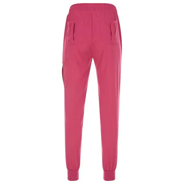 Women's elastic solid color V-neck nursing suit