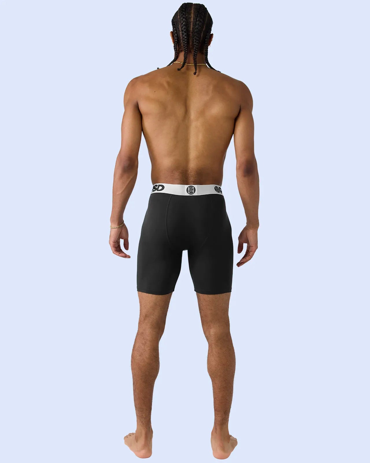 Luxe Modal - Black Silver