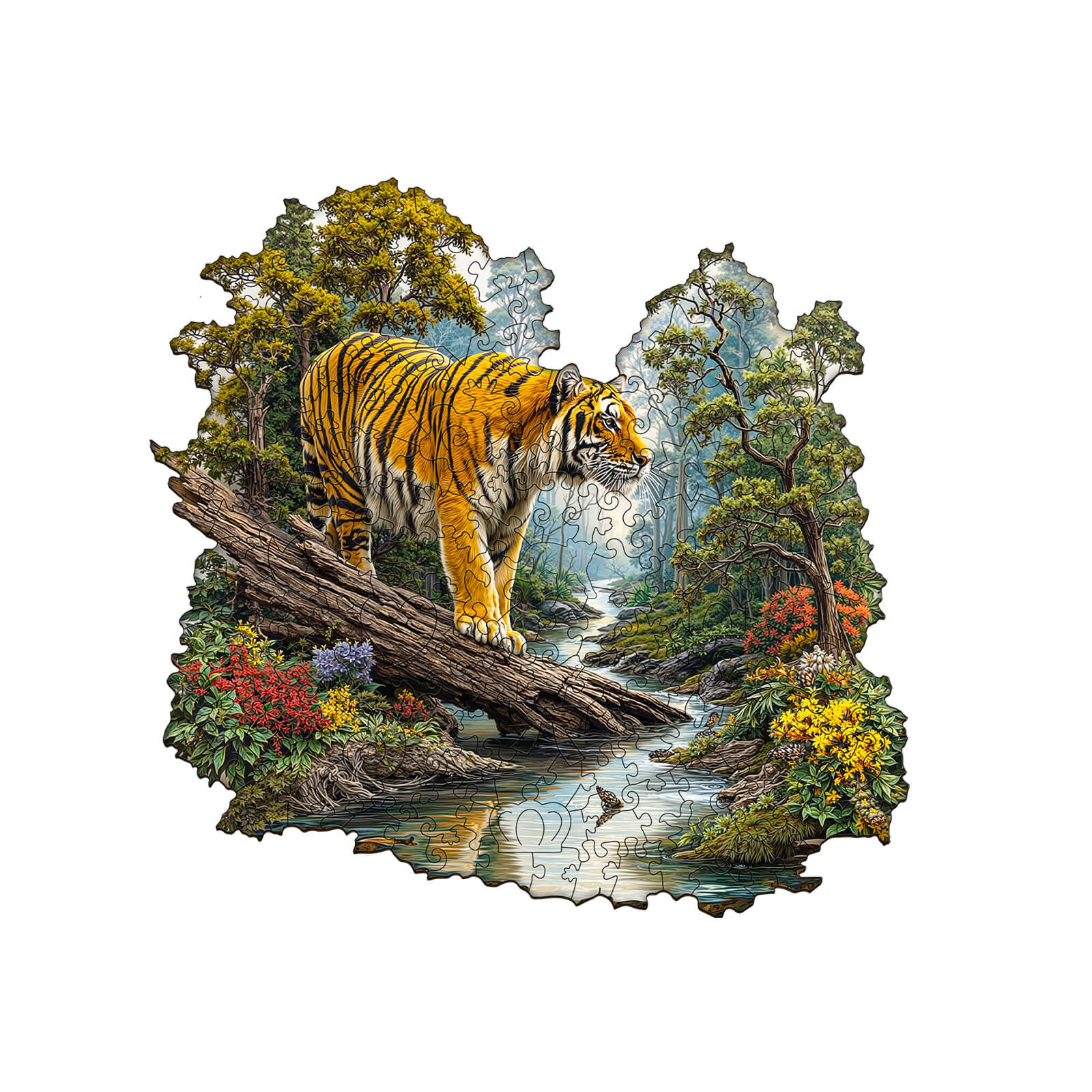 King of the Forest Wooden Jigsaw Puzzle