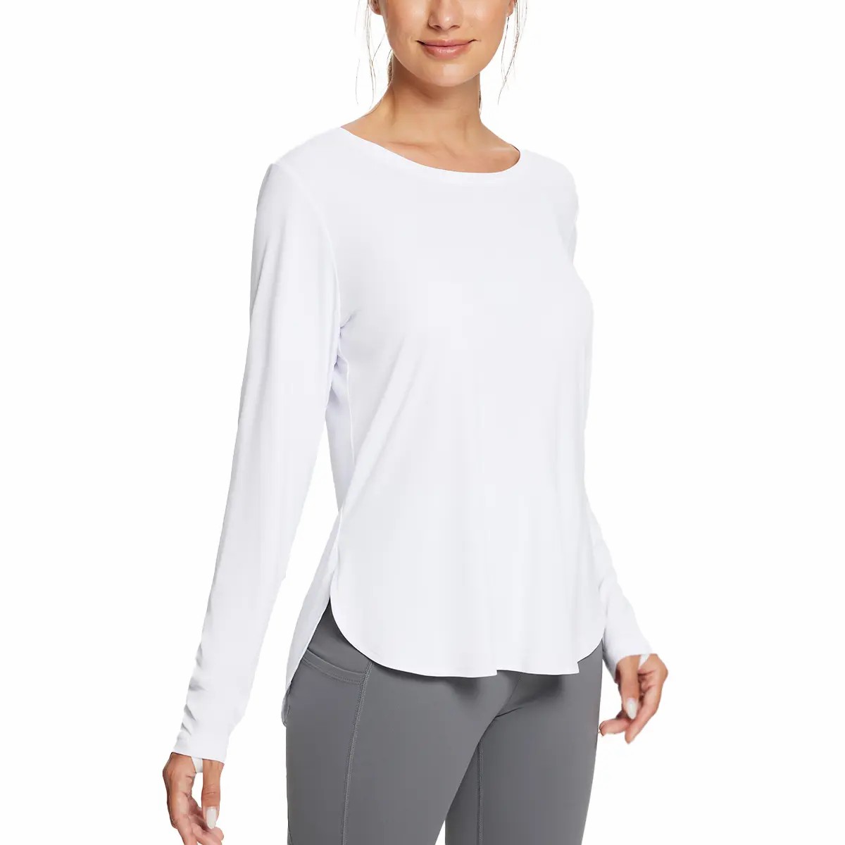 Women's UPF 50+ Sun Shirt – Lightweight Long Sleeve Hiking & Fishing Top