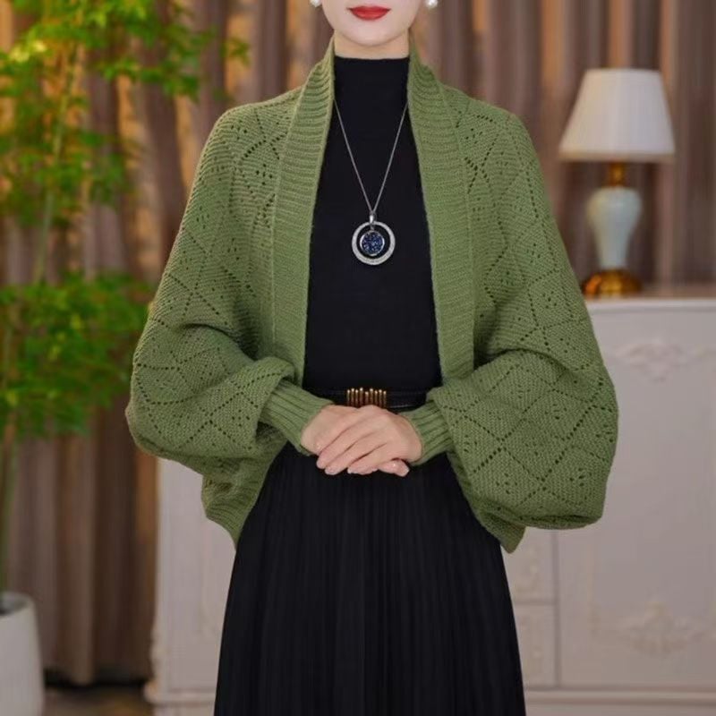 🔥2026 New Fashion🔥Hollow Out Knitted Shawl Coat