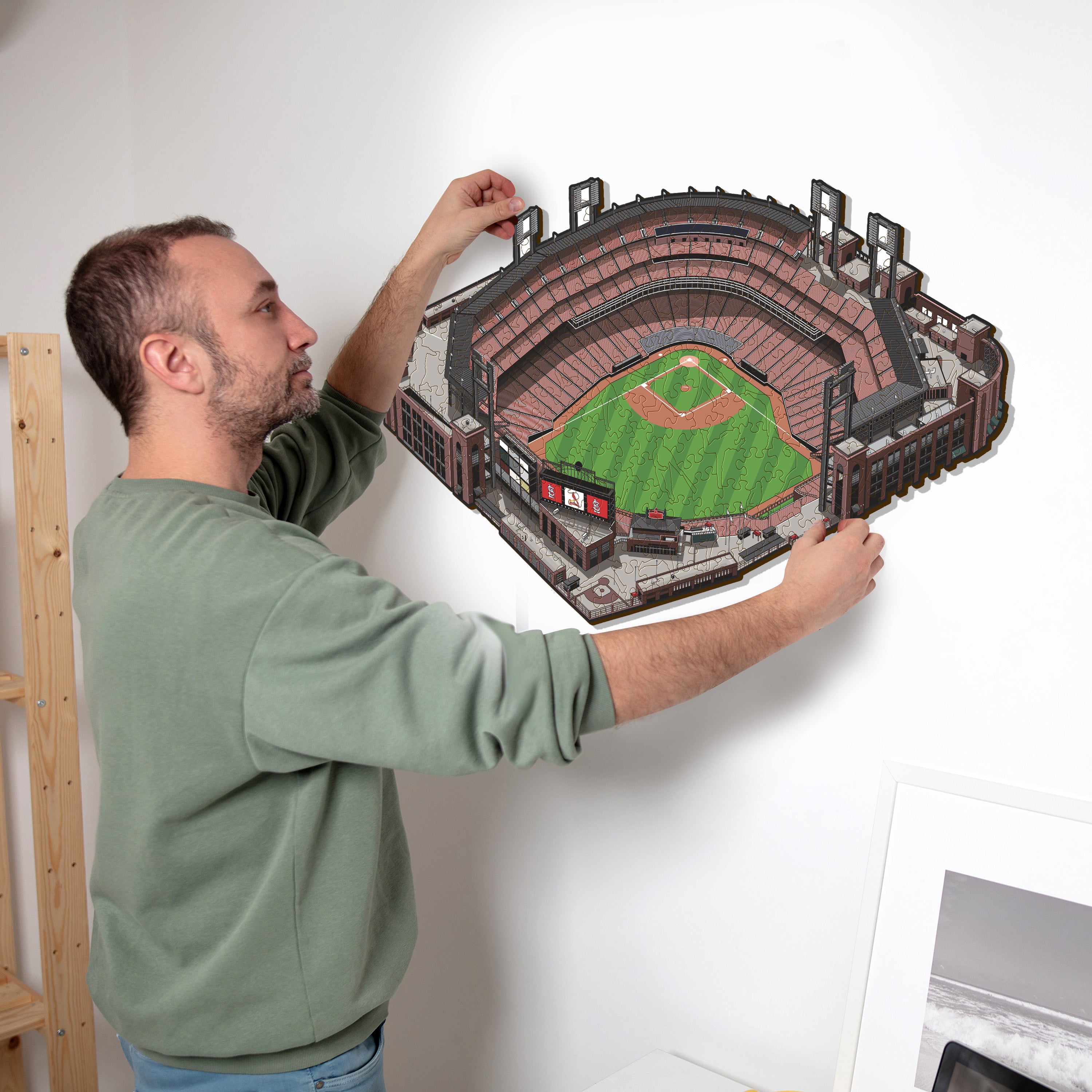 St. Louis Cardinals™ Busch Stadium - Wooden Puzzle