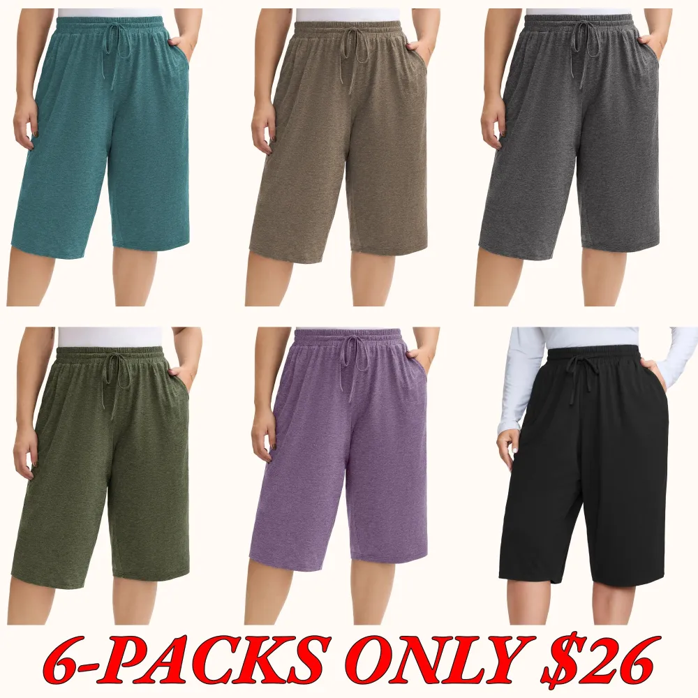 Color-block Knitted Drawstring Lounge Pants