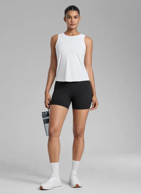 Womens Butterlift High Waist Scrunch Butt Biker Shorts 4 Inches