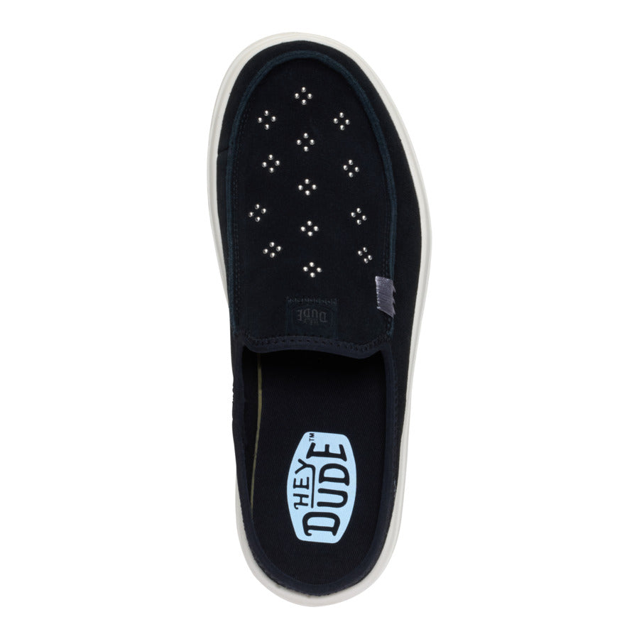 Austin Lift Suede Stud - Black