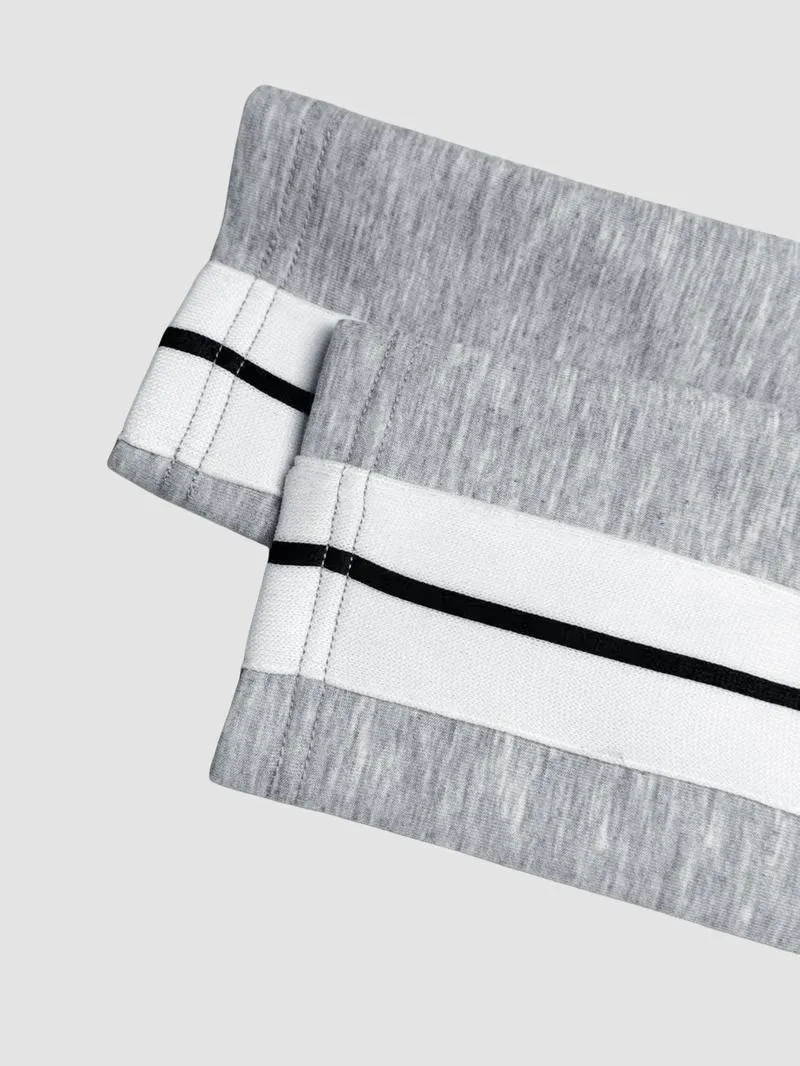 Women's Striped Print Blazer Jacket & Wide Leg Pants Set