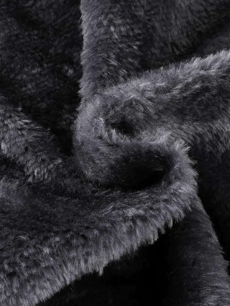 Men's Winter Ski Jacket Warm Fleece Lined Waterproof Windproof Hooded Insulated Outdoor Jacket