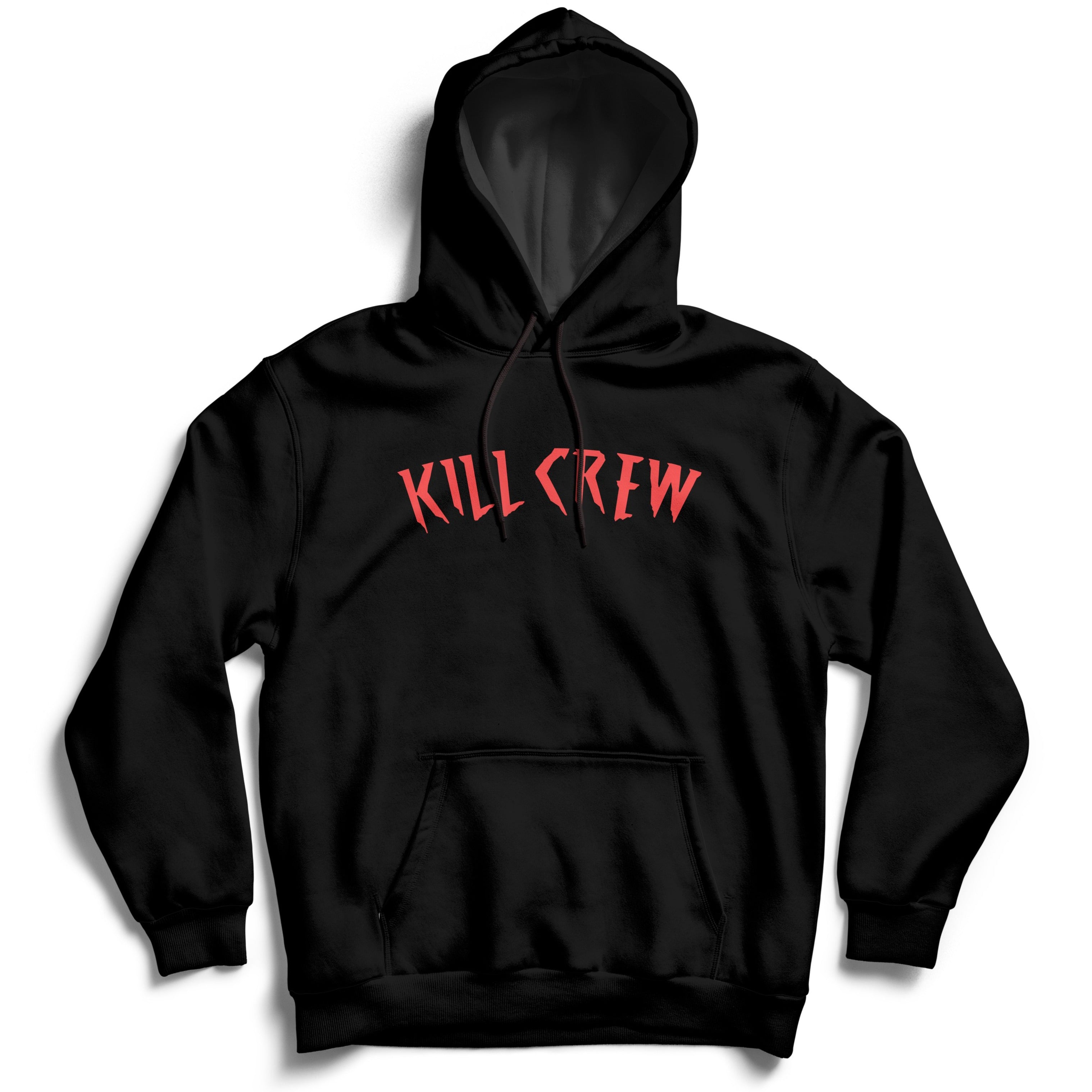 KILL CREW CLASSIC HOODIE - BLACK / RED