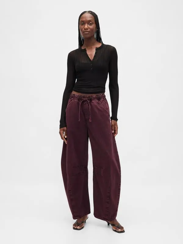 Women's Mid Rise UltraSoft Easy Horseshoe Jeans