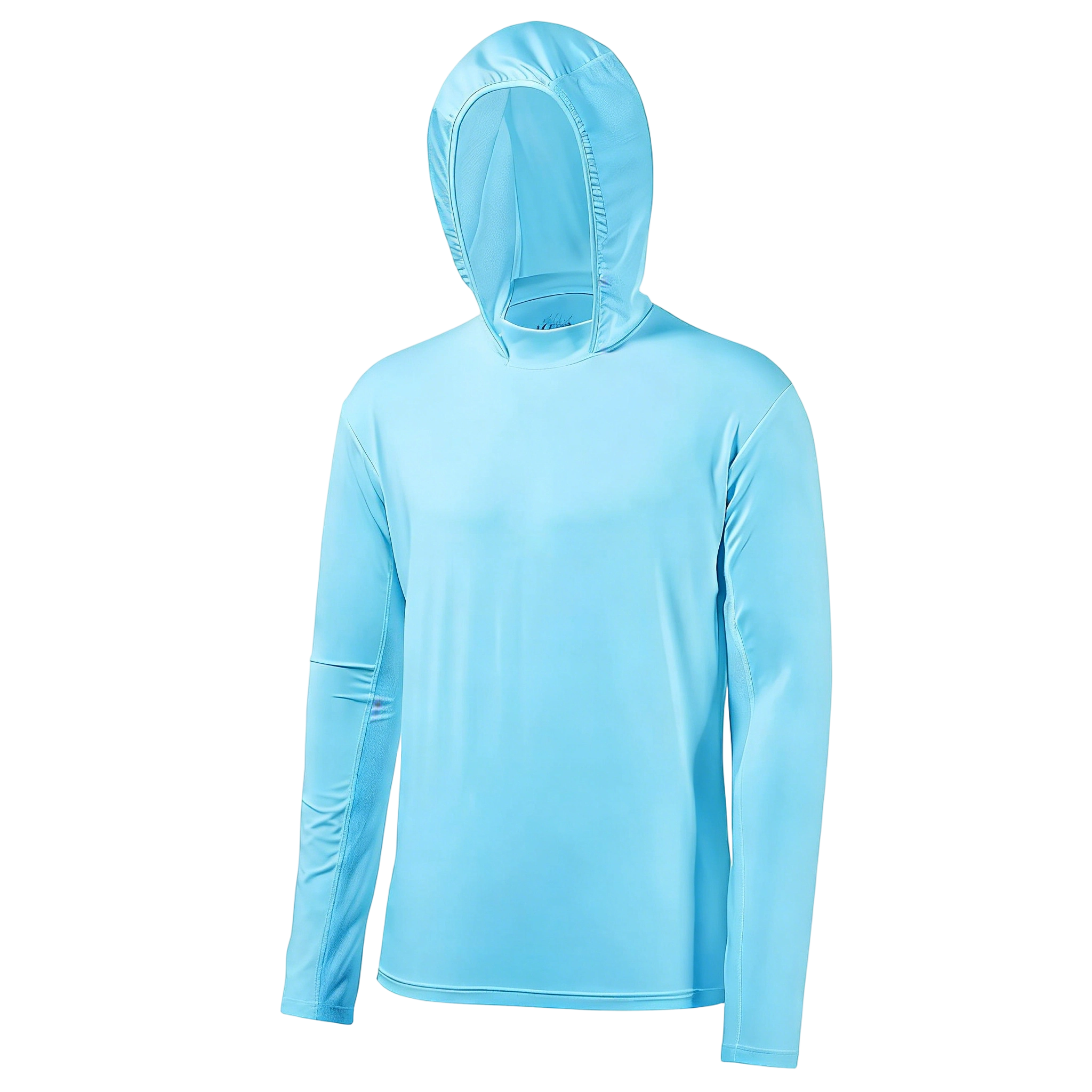 Men’s UPF50+ Quick-Dry Hooded Sun Protection Shirt