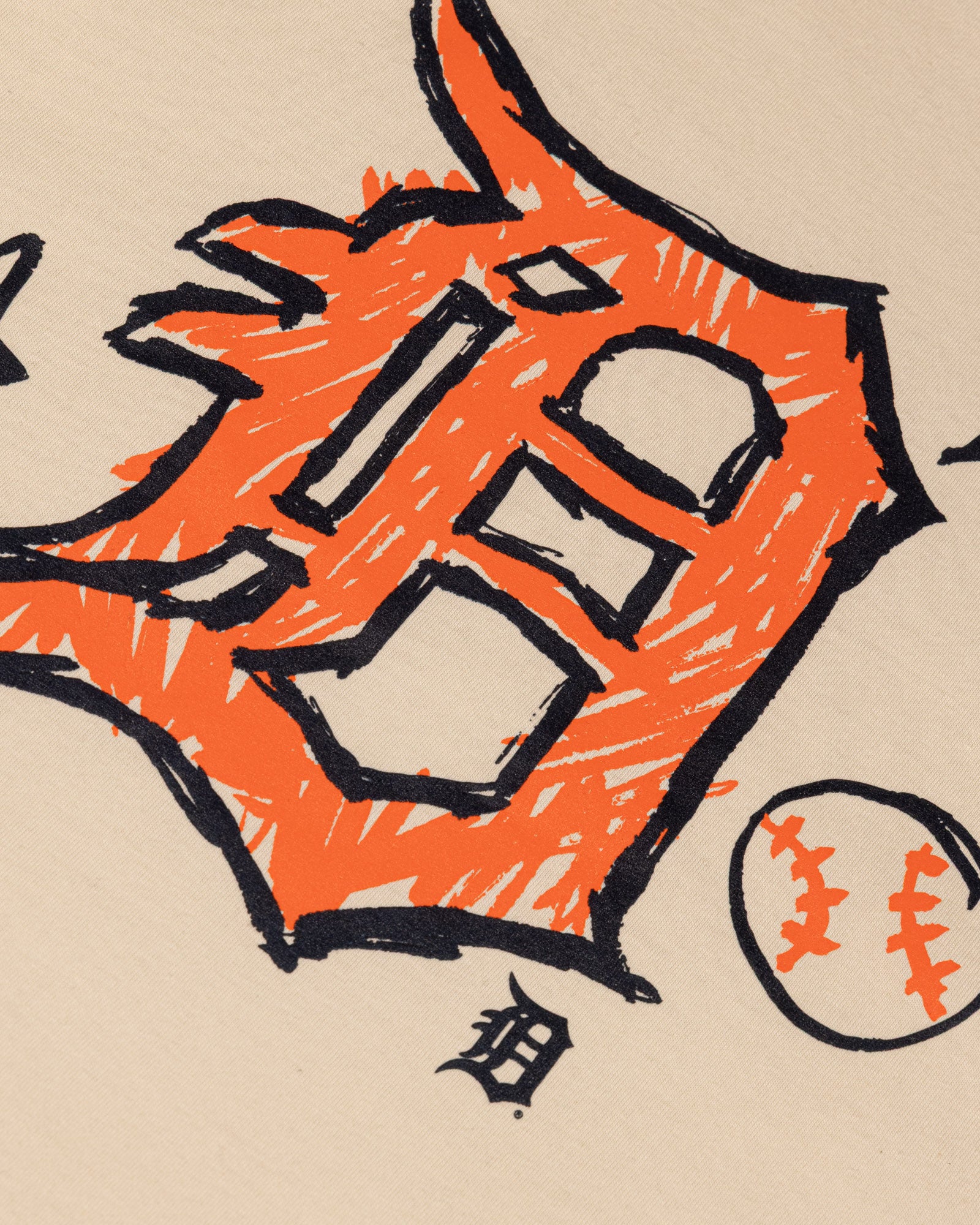 Crayon Series Youth T-Shirt - Detroit Tigers