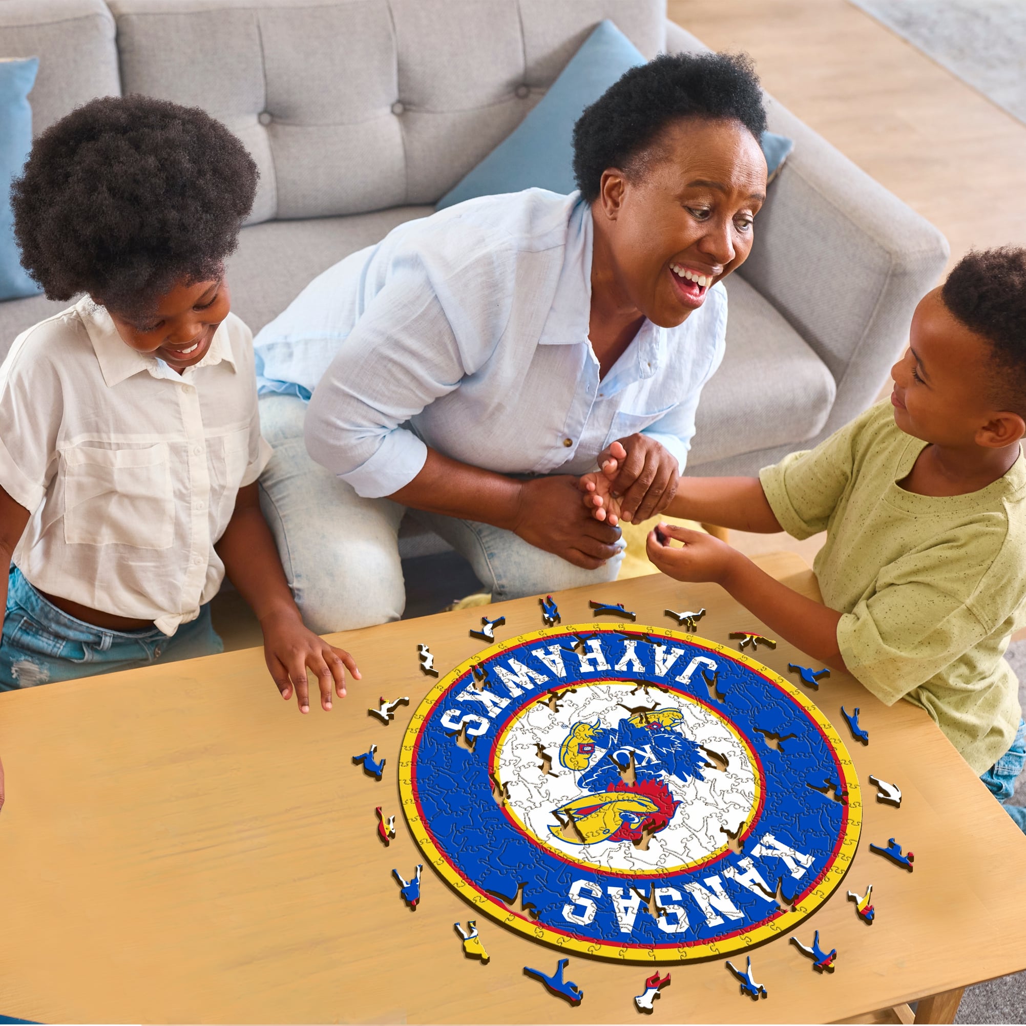 University of Kansas - Wooden Puzzle