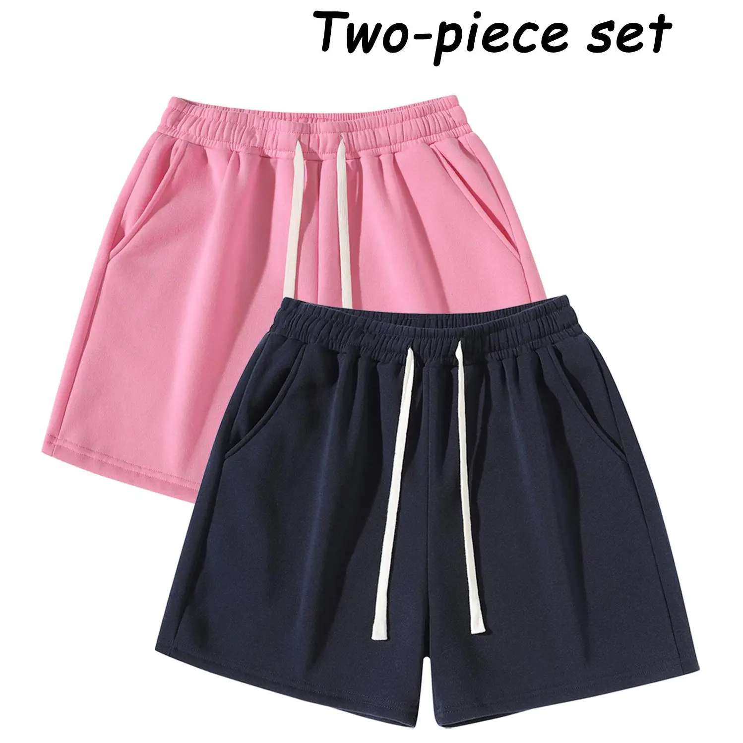 Casual Fashion Sports Commuter Versatile Loose Solid Color Shorts Fitness Summer Bottoms SpringStatements