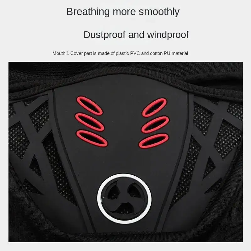 Balaclava Ski Face Mask Winter Windproof Warm Mask 3D Design Breathable Bandana