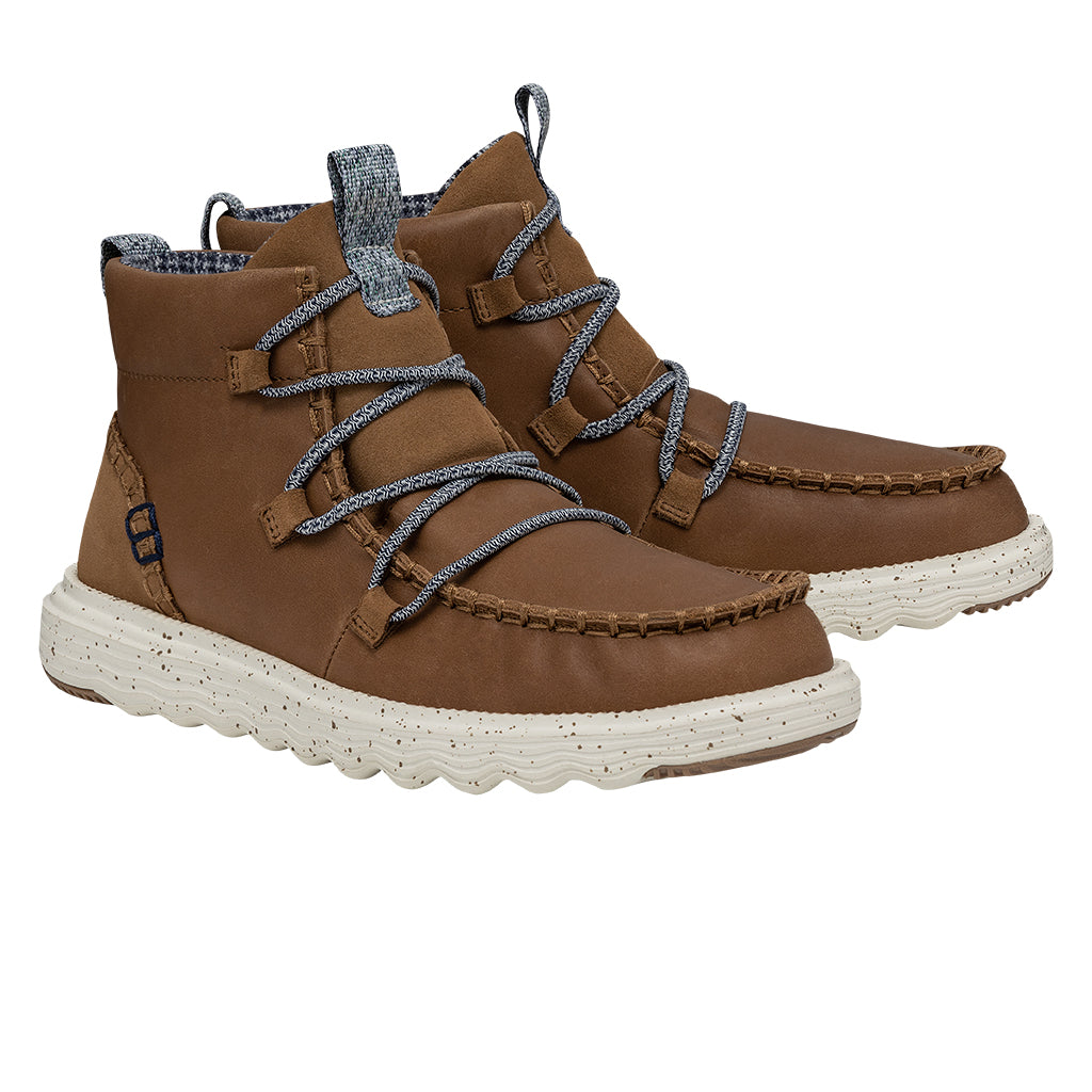 Reyes Boot Leather - Tobacco Brown