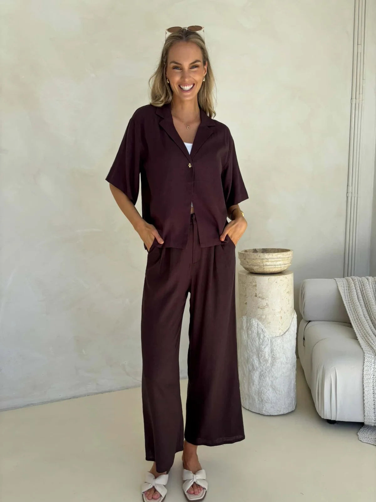 Alani  Top - Chocolate