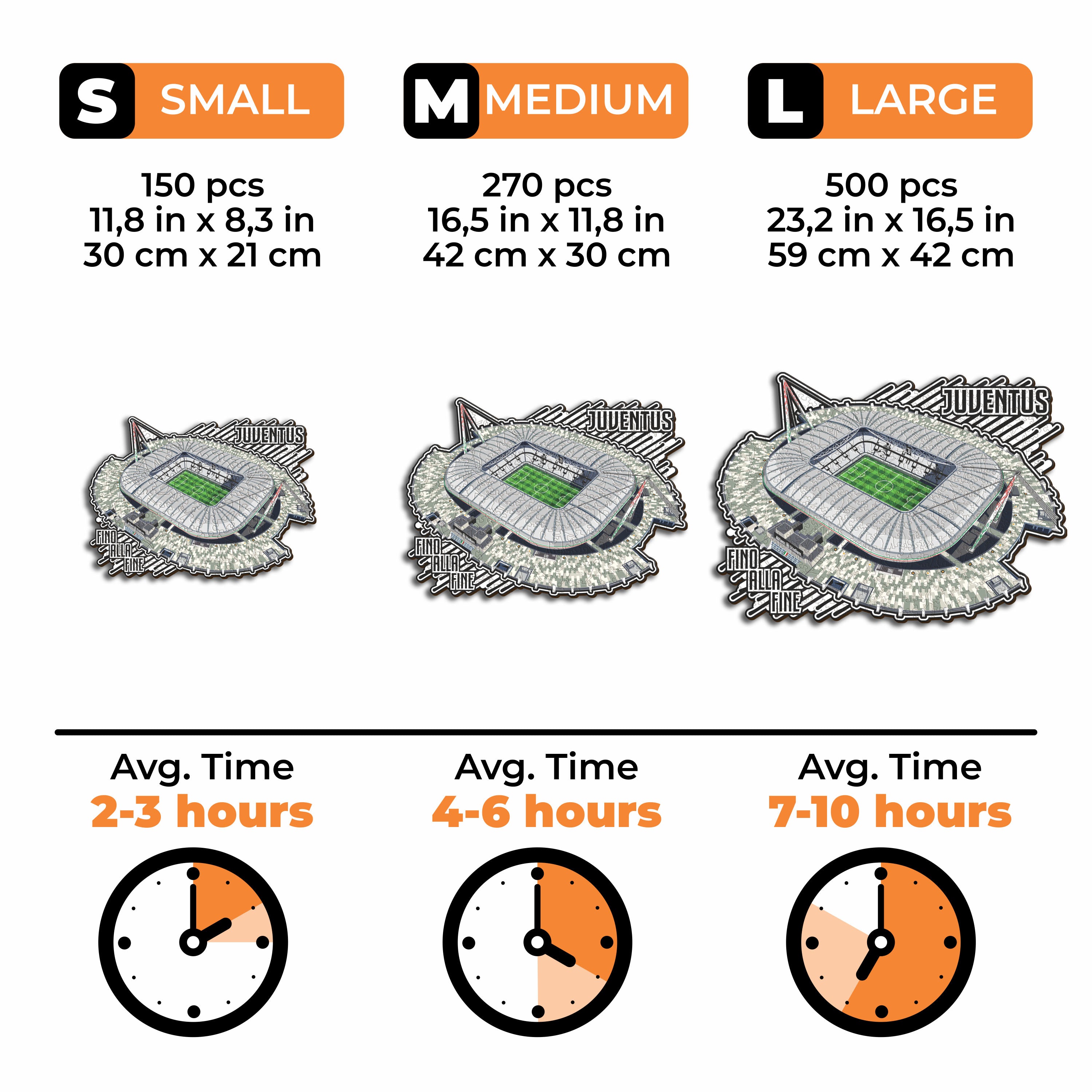 Juventus FC® Allianz Stadium - Wooden Puzzle