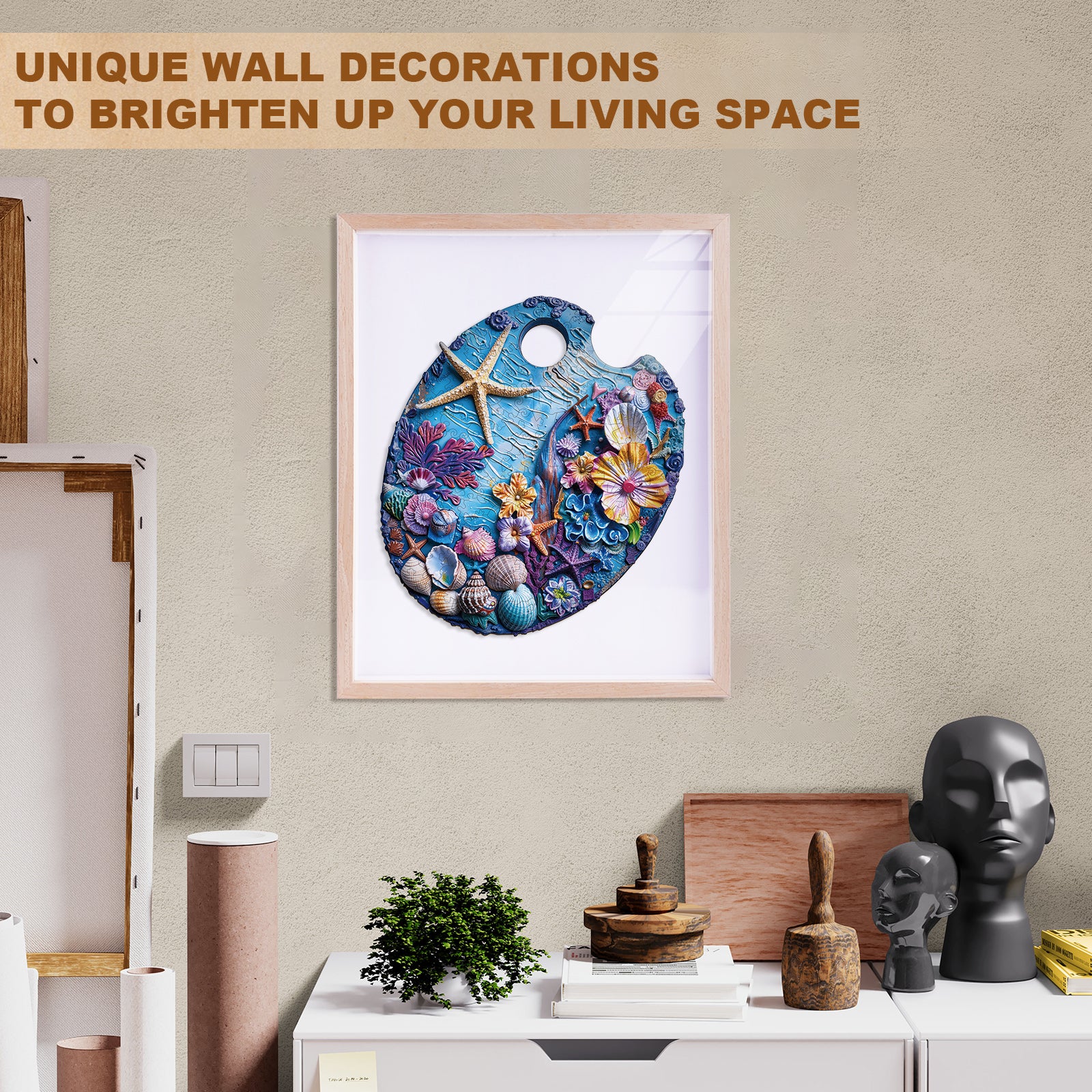 Blue Memory Wooden Jigsaw Puzzle