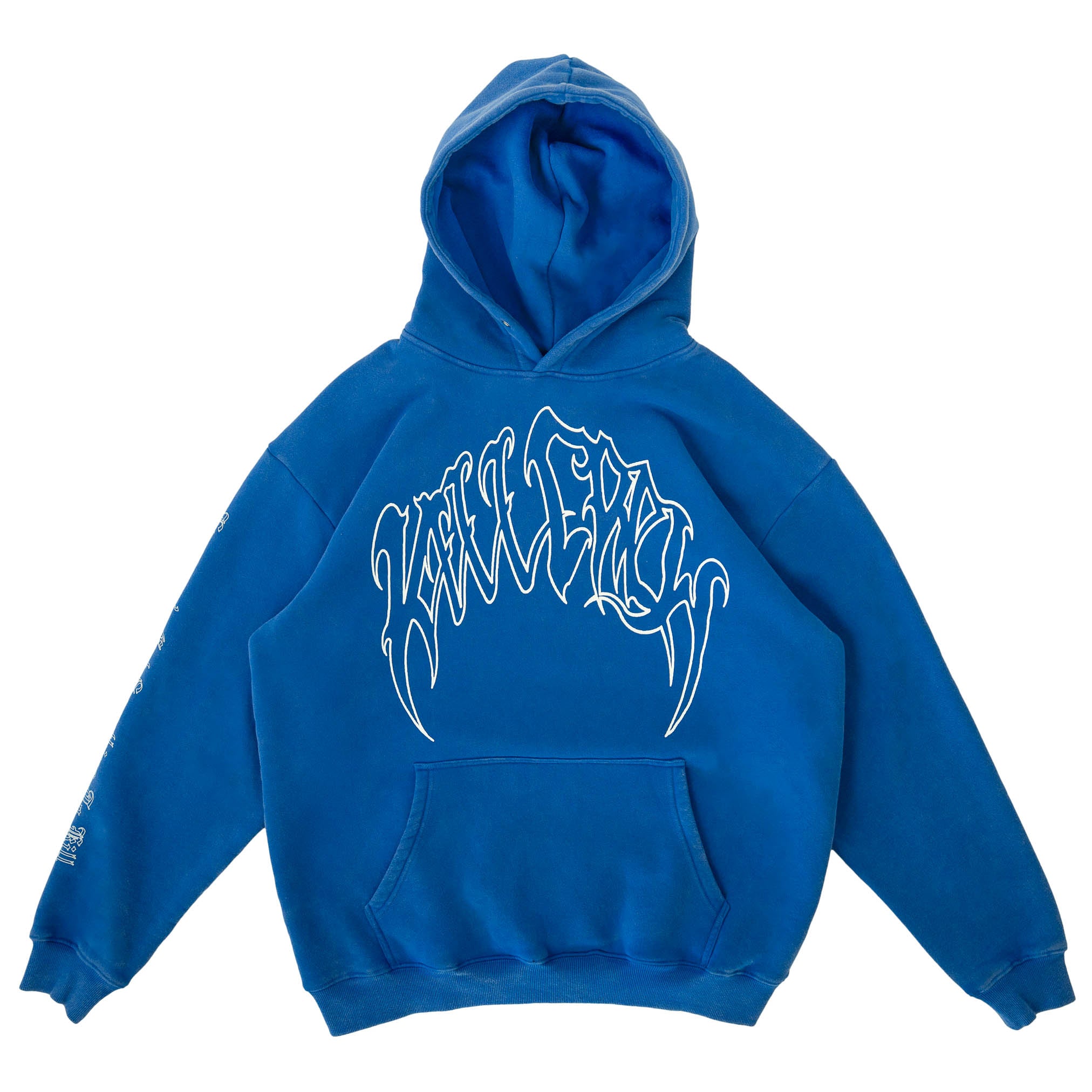 KILL CREW OVERSIZED LUX HOODIE - BLUE