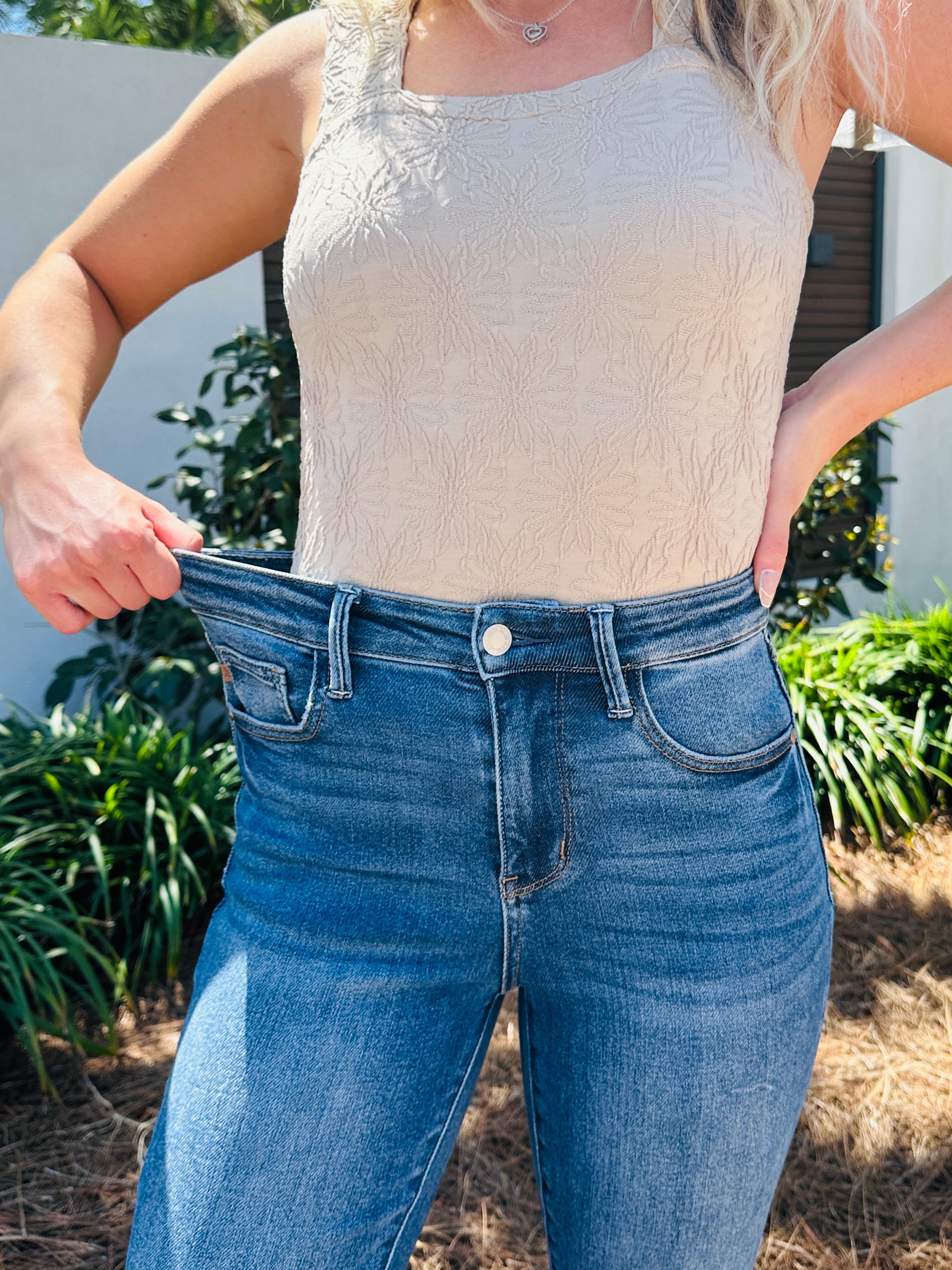 Judy Blue When Summer Kicks In Kick Flare Jeans