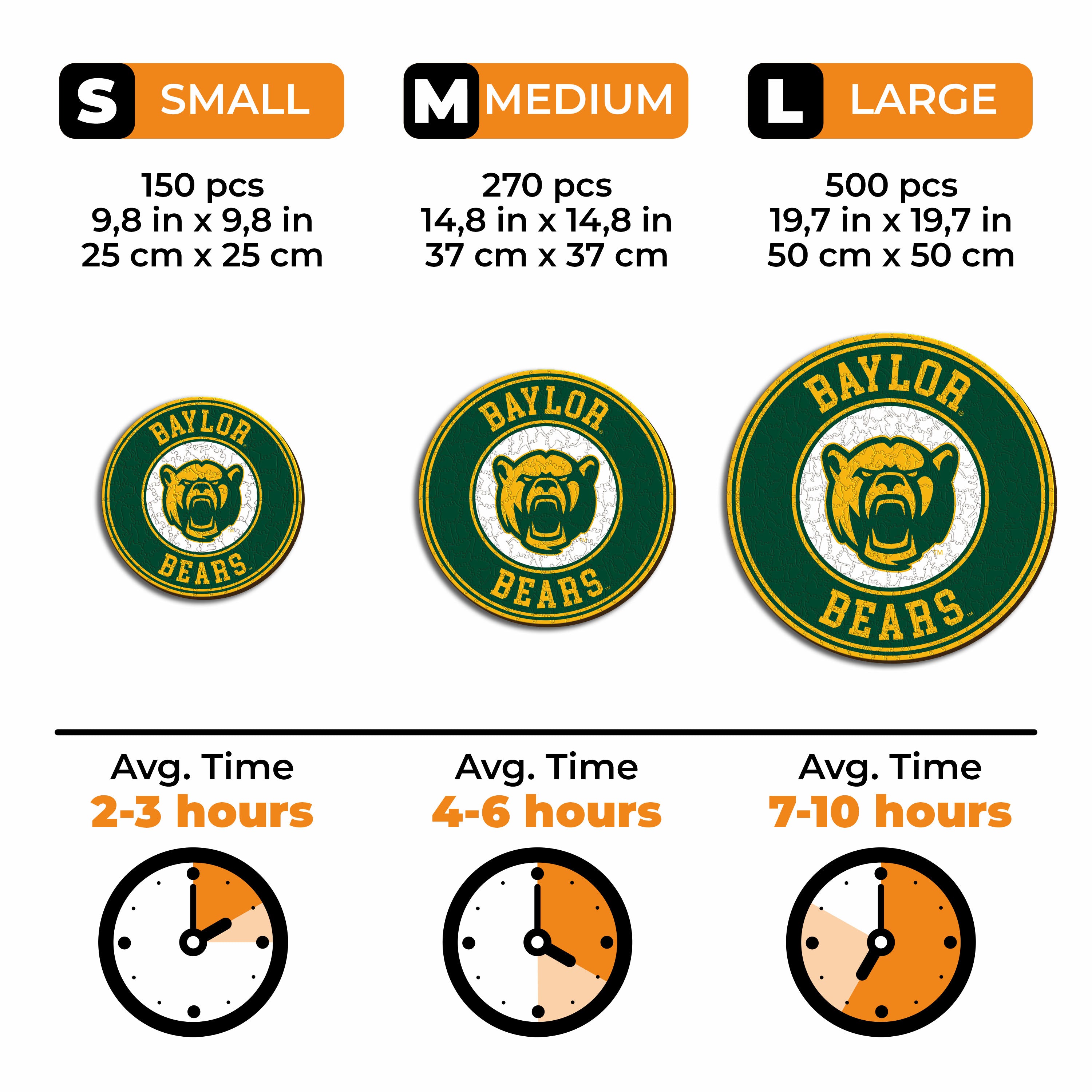 Baylor University - Wooden Puzzle
