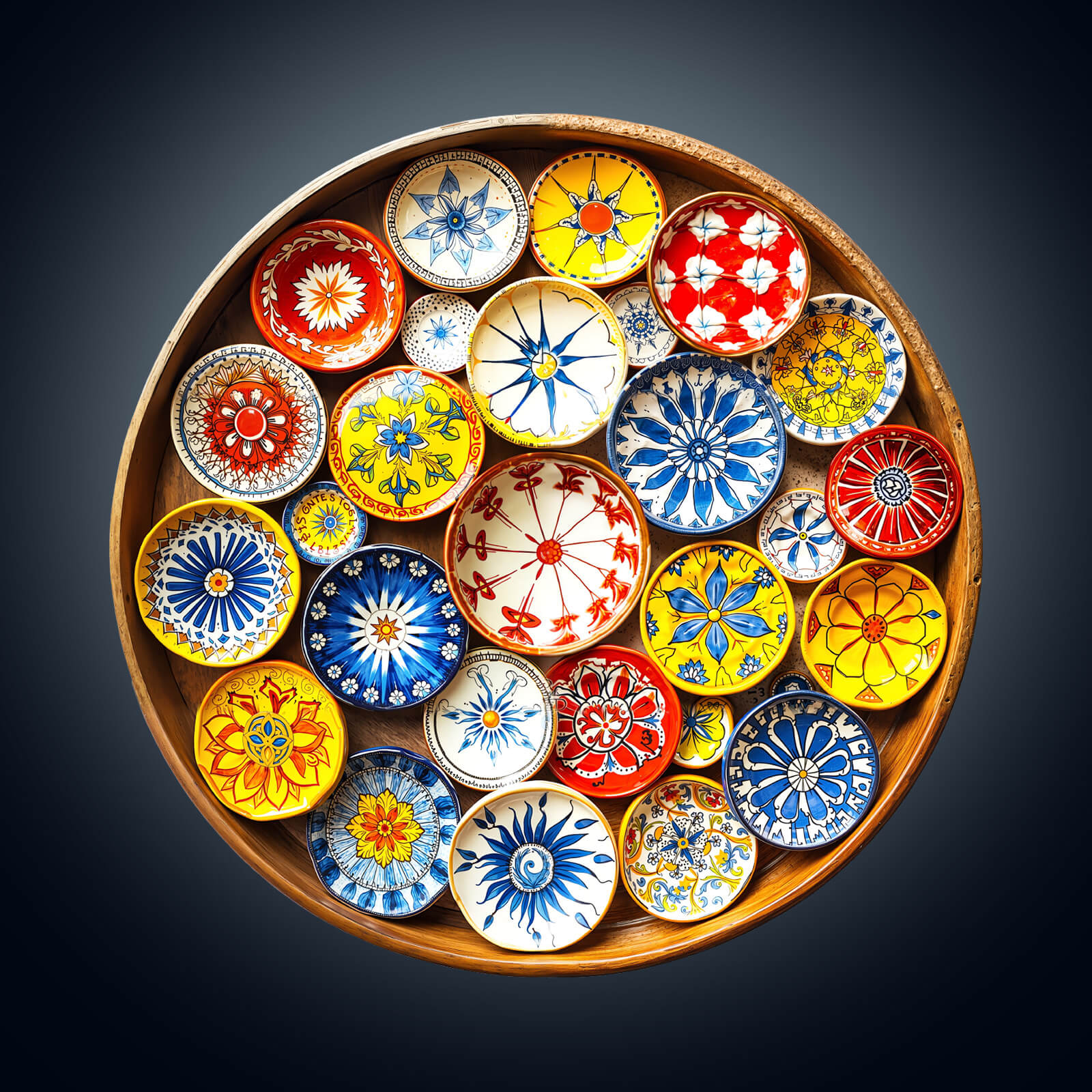 Andalusian Tiles– Spain Wooden Jigsaw Puzzle