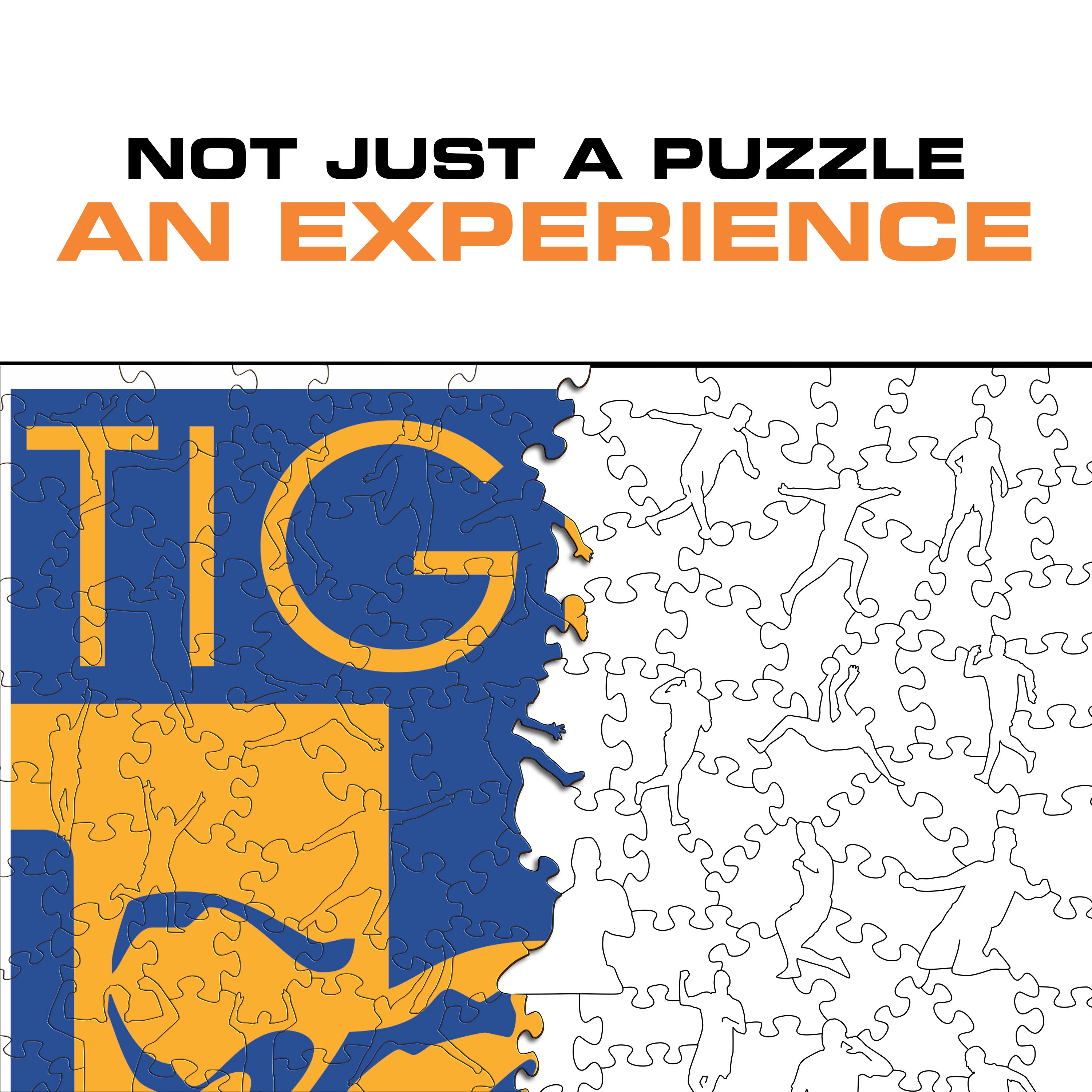 Tigres UANL® Logo - Wooden Puzzle