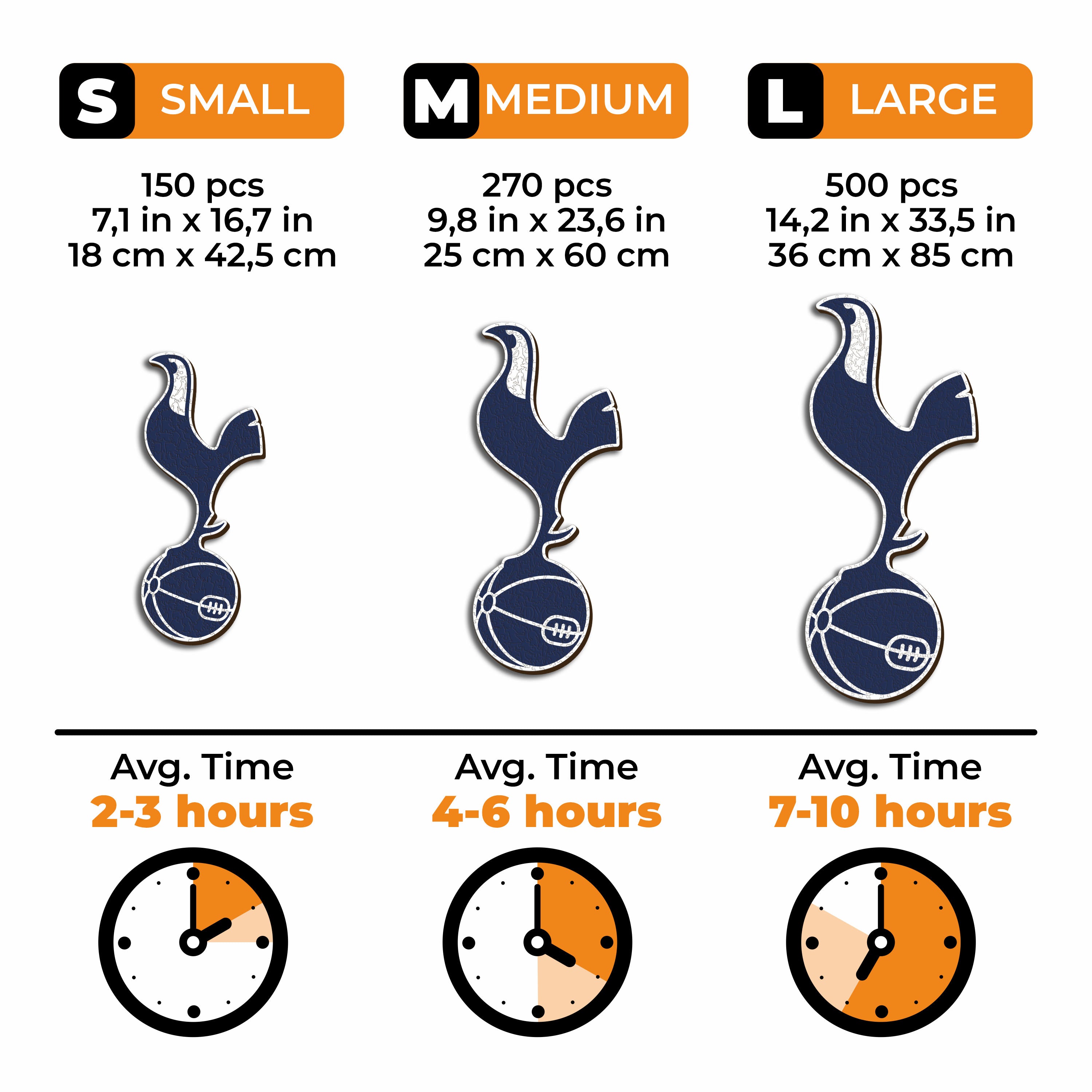 Tottenham Hotspur FC® Logo - Wooden Puzzle