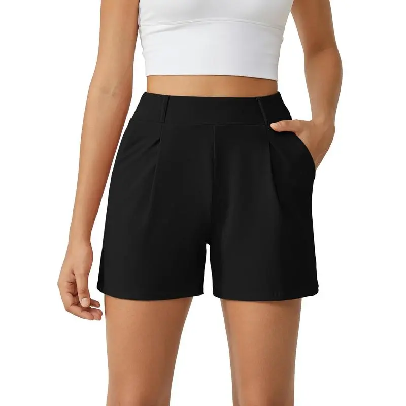 Women Trendy High Waisted Casual Summer Shorts