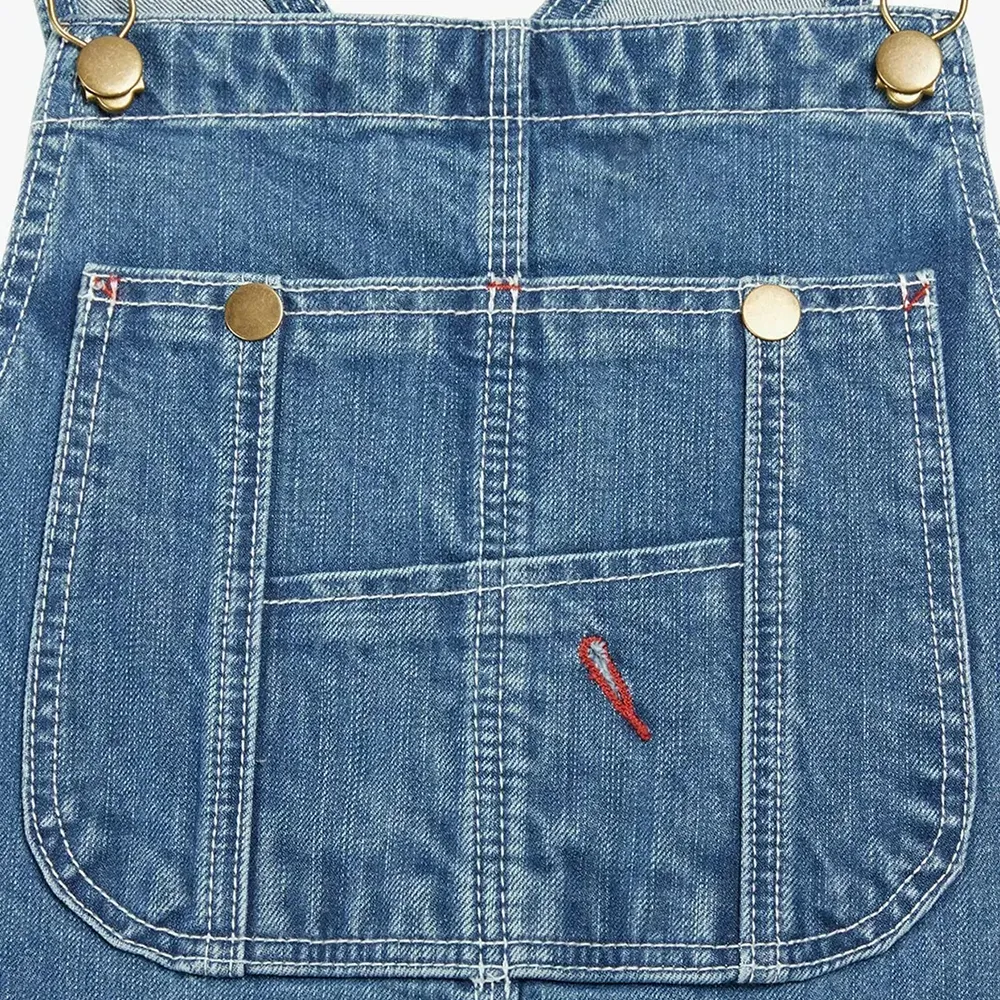 Men's Denim Bib Overalls, Men's Overalls Workwear with Adjustable Straps and Convenient Tool Pockets