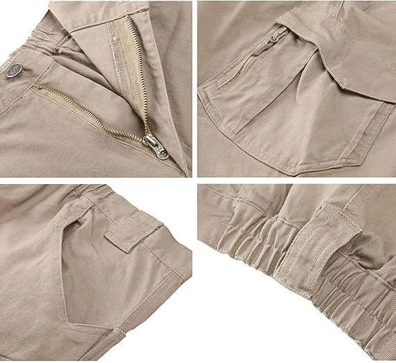 Men's Lightweight Casual Work Pants, Men's Tactical Mountaineering Pants