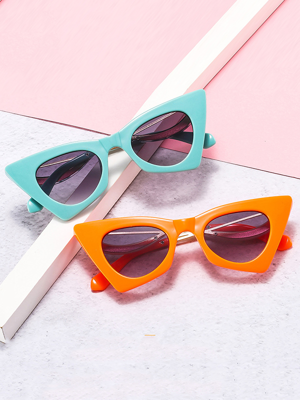 Geometric Hollow Sun-Protection Sunglasses Accessories