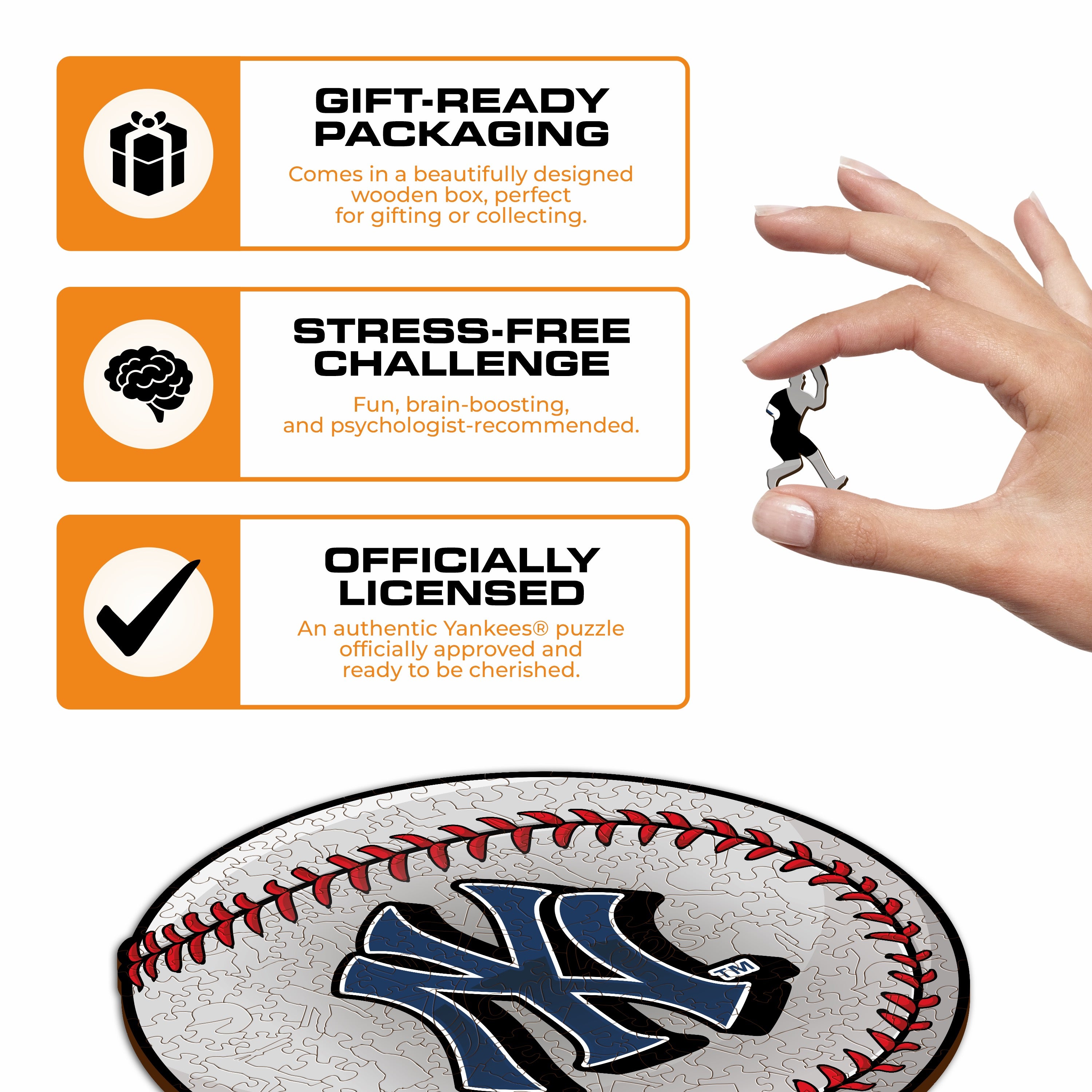 New York Yankees™ - Wooden Puzzle