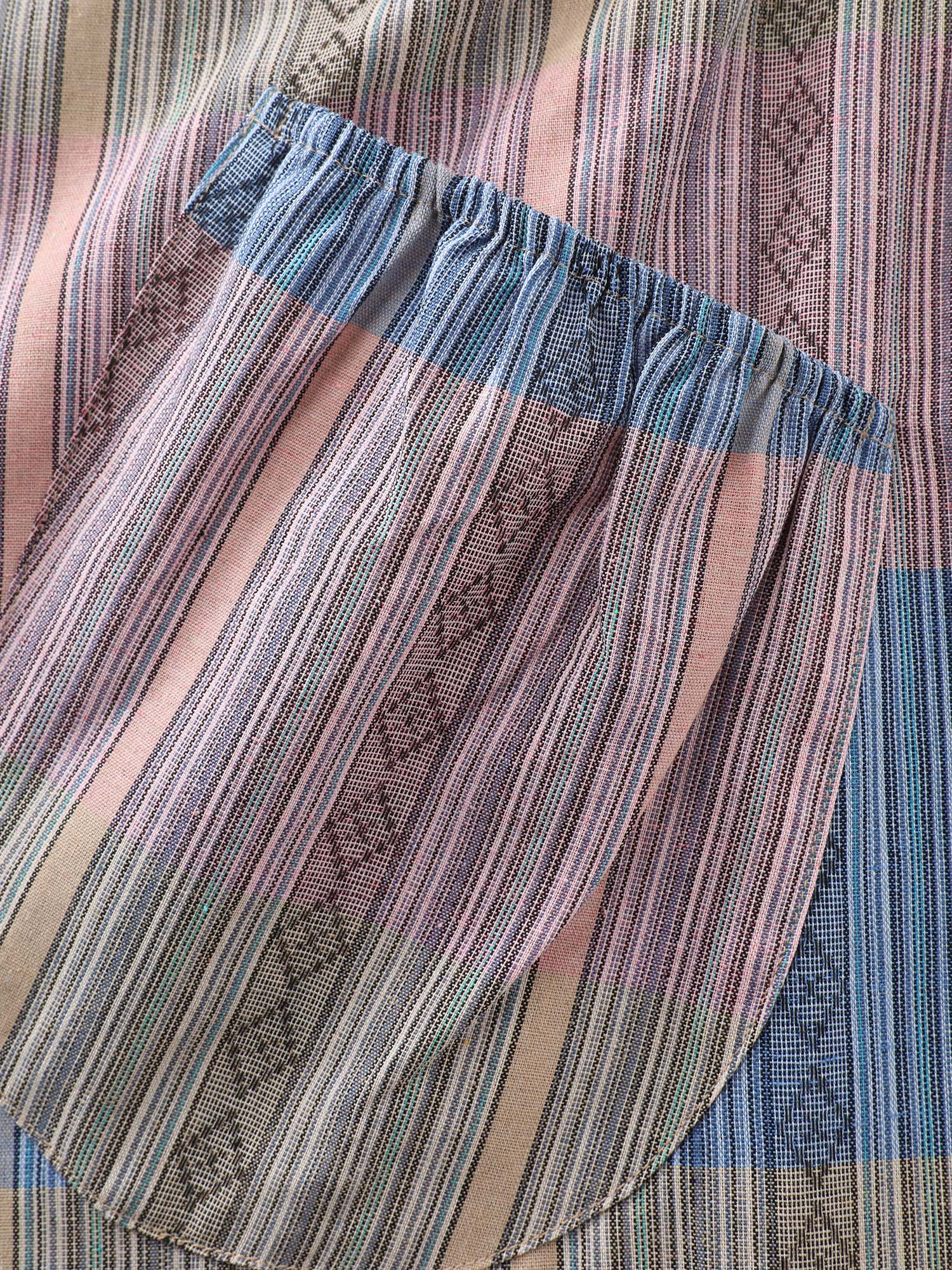 Adjustable Hem Colorblock Jumpsuit