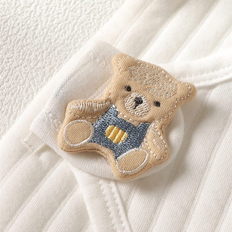 Baby Star Bear Kimono Romper
