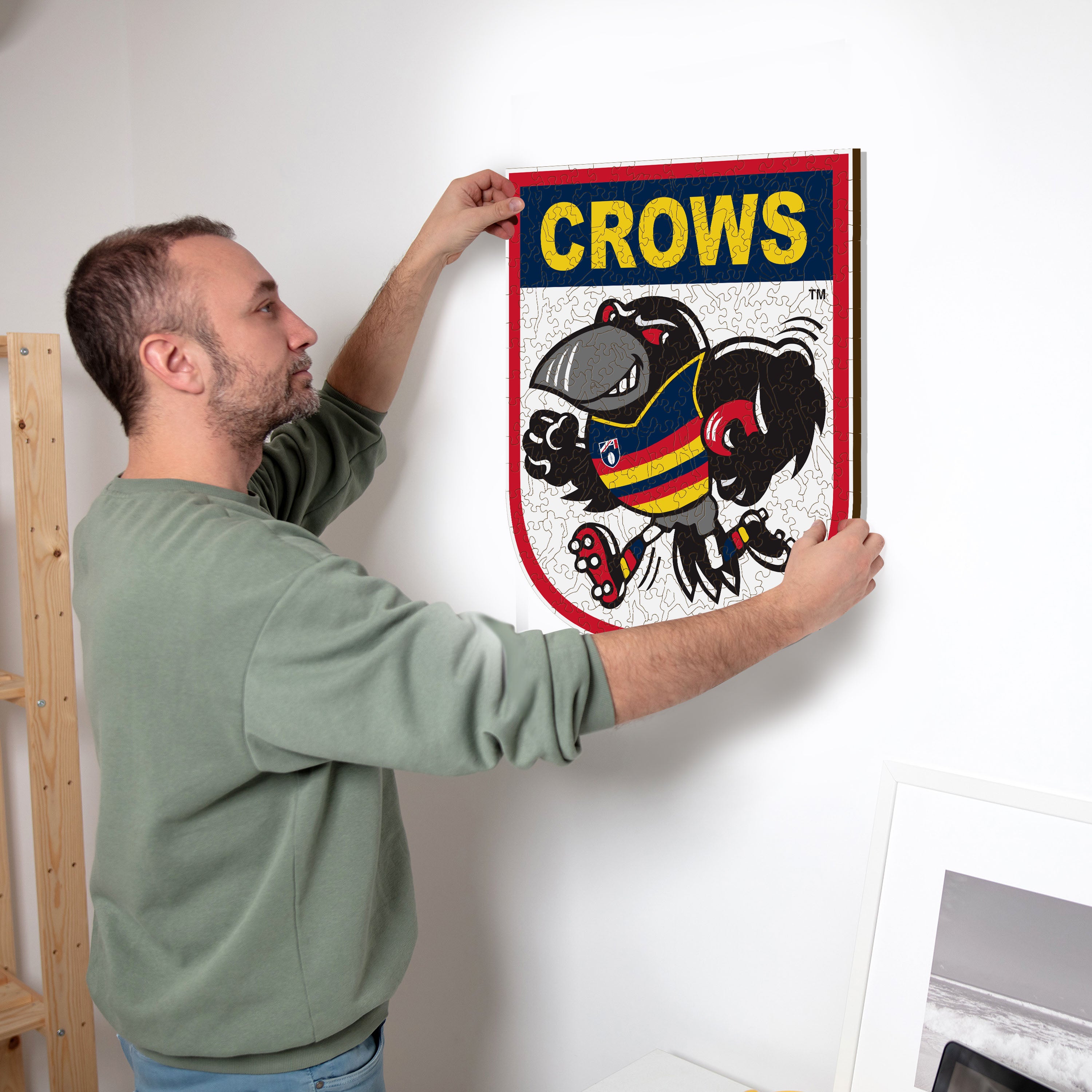 Adelaide FC Retro Mascot - Wooden Puzzle