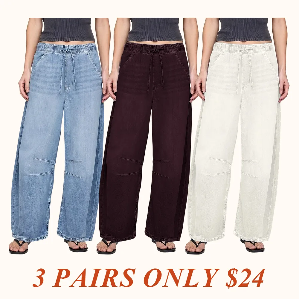 Women's Mid Rise UltraSoft Easy Horseshoe Jeans